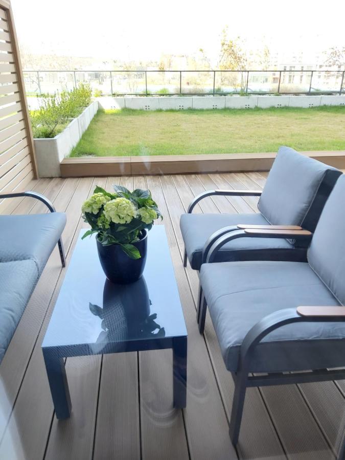Apartament 150 Zaspa Vvita Z Prywatnym Ogrodem I Tarasem Γκντανσκ Εξωτερικό φωτογραφία
