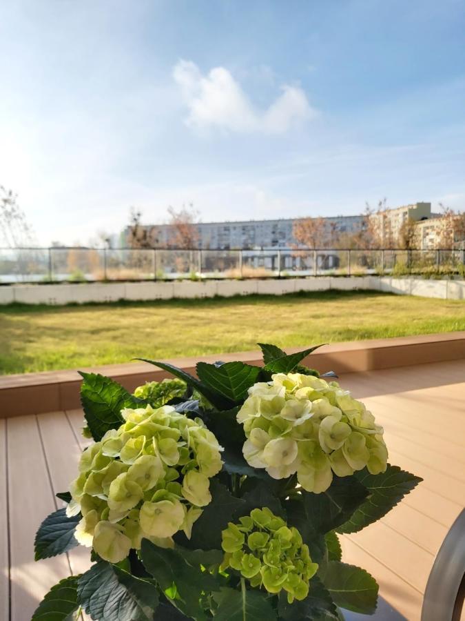 Apartament 150 Zaspa Vvita Z Prywatnym Ogrodem I Tarasem Γκντανσκ Εξωτερικό φωτογραφία