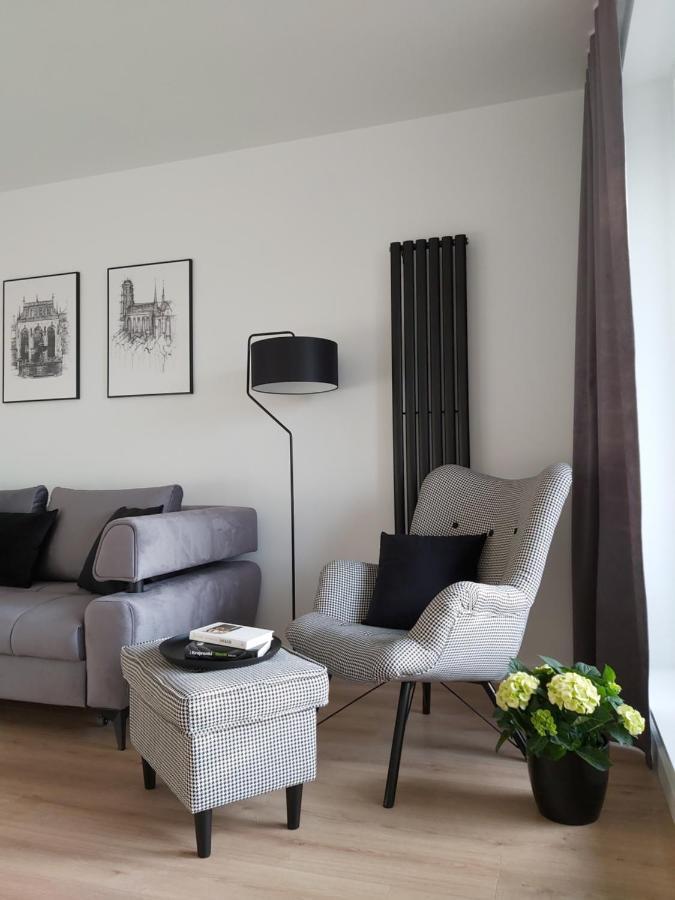 Apartament 150 Zaspa Vvita Z Prywatnym Ogrodem I Tarasem Γκντανσκ Εξωτερικό φωτογραφία