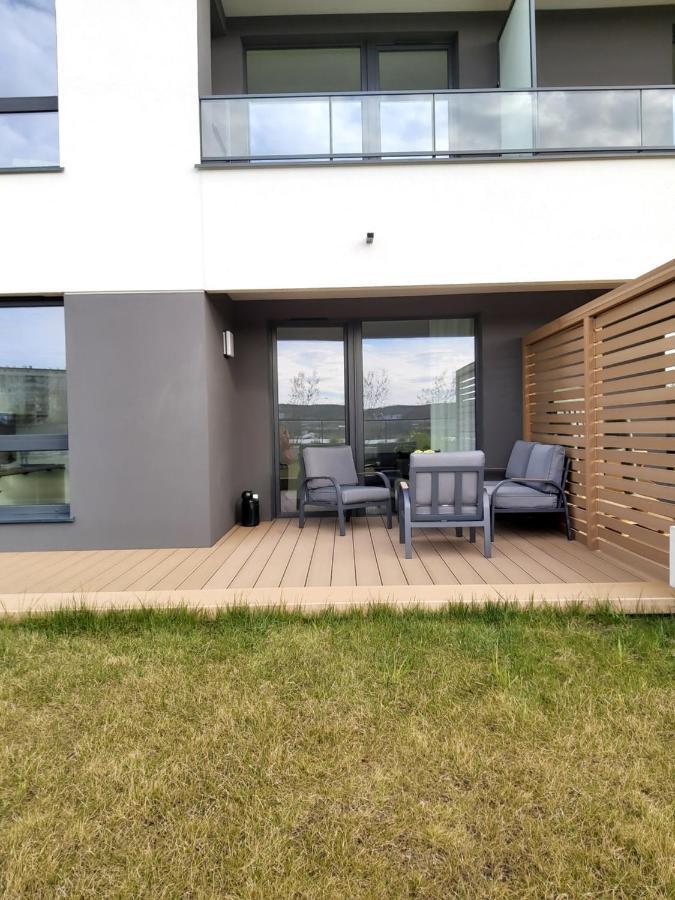 Apartament 150 Zaspa Vvita Z Prywatnym Ogrodem I Tarasem Γκντανσκ Εξωτερικό φωτογραφία