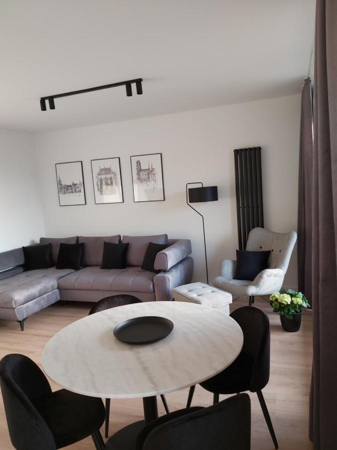Apartament 150 Zaspa Vvita Z Prywatnym Ogrodem I Tarasem Γκντανσκ Εξωτερικό φωτογραφία