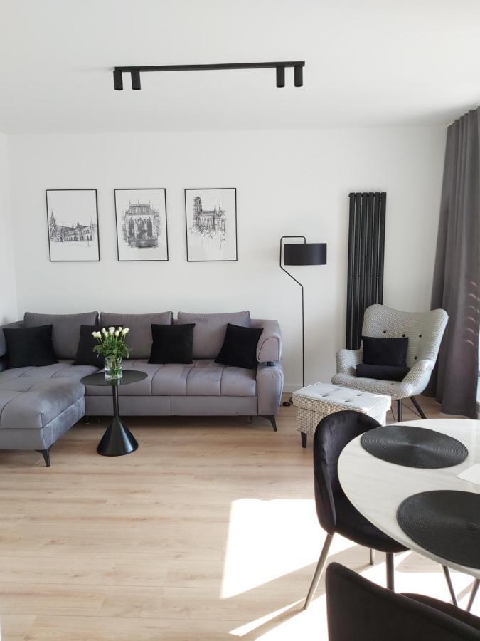 Apartament 150 Zaspa Vvita Z Prywatnym Ogrodem I Tarasem Γκντανσκ Εξωτερικό φωτογραφία
